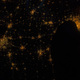 Image for article titled Incredible views of the world at night from the International Space Station